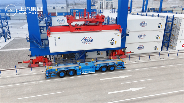 尊龙凯时L4级智能集卡“落户”秘鲁钱凯港