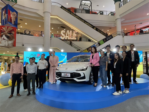 震撼登场！MG3 HYBRID + 泰国上市，树立新时代混合动力新标杆